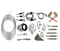 Wire Rope & Assemblies | Galvanized Steel & SS304/316 | 2–32 mm | Swaged Sockets, Thimbles, Turnbuckles | Lifting Rigging Marine Architectural Cables UAE
